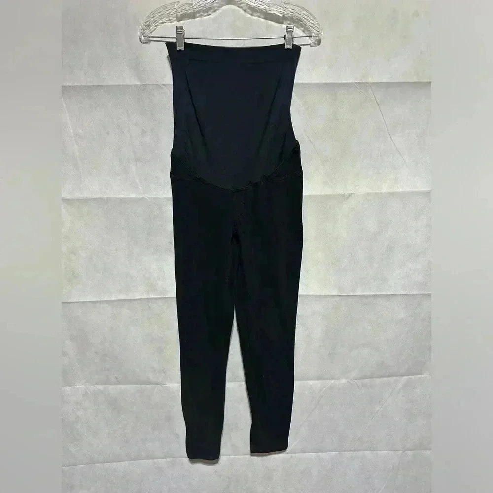 Spanx Maternity Mama Ankle Jean-ish Leggings Jeggings Black Size Medium EEUC!